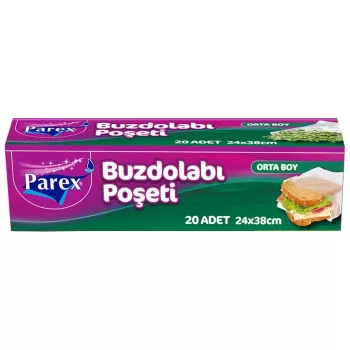 PAREX BUZDOLABI POŞETİ ORTA 24*38(48)