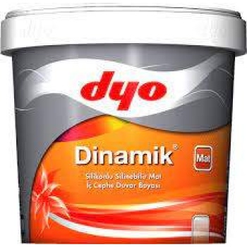 DYO DİNAMİK SİLİKON MAT İÇ CEPHE BOYASI 7,5 LT BEYAZ