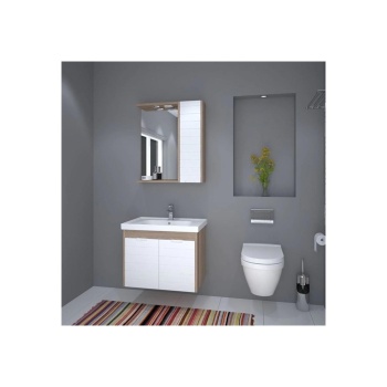 ZQDENKO MOSTAR 70 CM BANYO DLB.ALT-UST BEYAZ