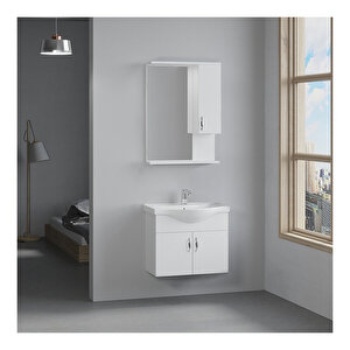 ZQDENKO AKYAZI 65 CM BANYO DOLABI ALT-UST MODUL BEYAZ