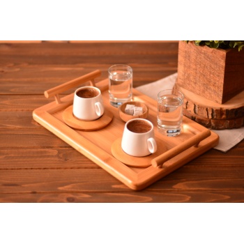 UCER BAMBUM B0238 OTTOMAN 2 KISILIK KAHVE SADE
