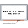 İkinci El HP Victus 16-d1042nt Uyumlu 16.1 40 Pin 144HZ Led Ekran FHD IPS 1080P