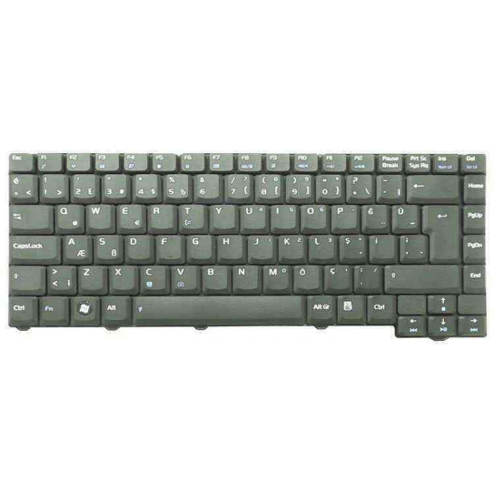 Asus  F3, F3A, F3F, F3H, F3J, F3JA, F3JC, F3F Z53F F3J Z53E Z53H Z53JA Z53JC F3JA F3JC F3JM Notebook Klavyesi