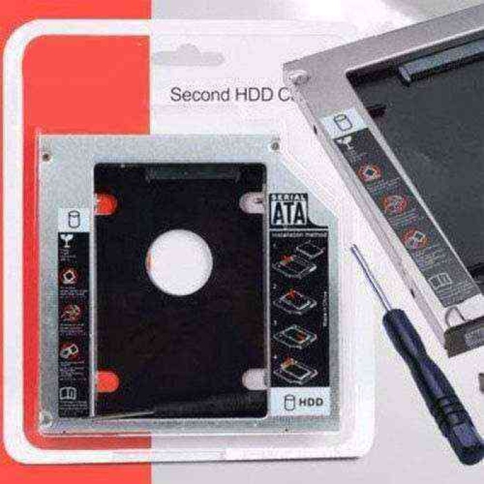 9.5mm Sata SLİM Caddy SSD Hard Disk Kutusu