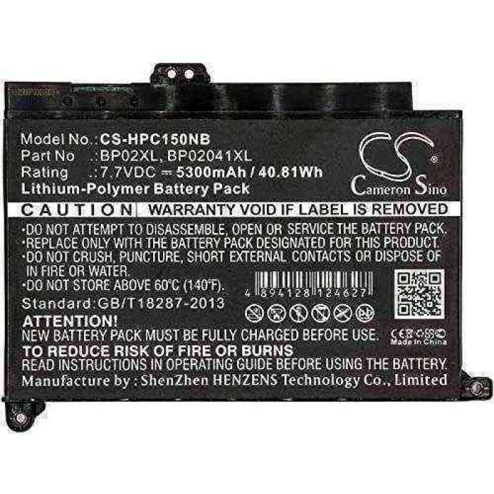 HP PAVİLİON 15-AU, 15-AW, BP02XL, BP02041XL, 849569-421 HSTNN-LB7H, HSTNN-UB7B BATARYA PİL