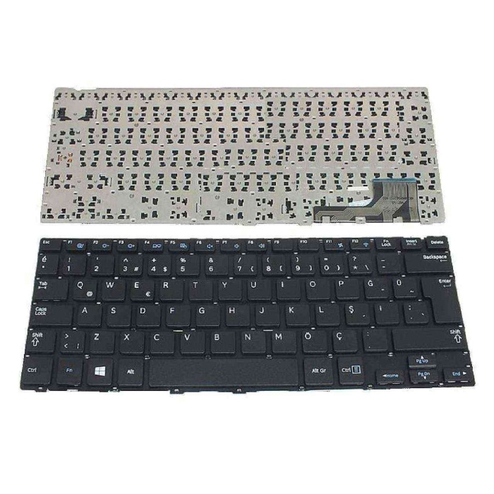 Samsung ATIV Book 905S3G 910S3G 915S3G NP905S3G NP910S3G NP915S3G SG-62310-87A SG-62310-2GA BA59-03786Q BA59-03786j Siyah Ledli Klavye Tuş Takımı Q -TR, Notebook Klavyesi