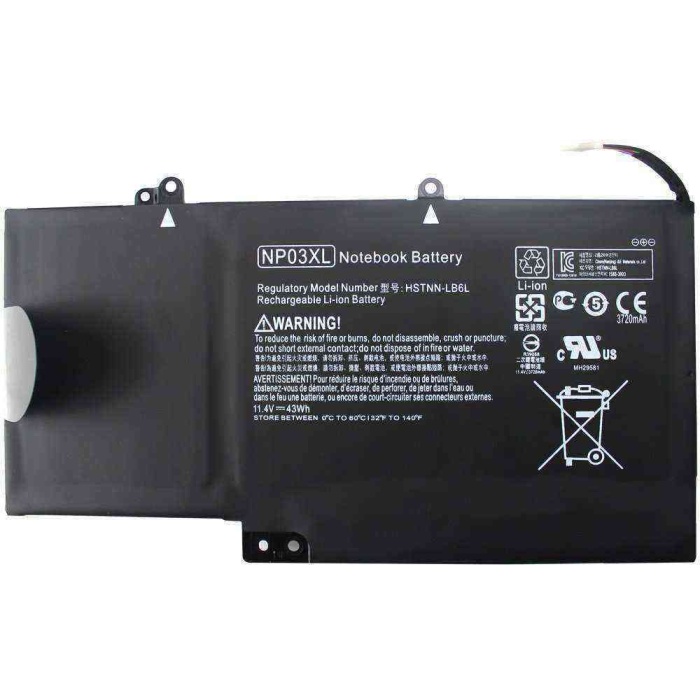 Hp NP03XL Pavilion X360 11 13, Envy 15 X360, 761230-005 13-a, 13-b, Envy 15-u100 x360 HSTNN-LB6L, HSTNN-UB6L Hp Pavilion 13-a, 13-b, Envy 15-U 760944-421 760944-421 761230-005 HSTNN-LB6L NP03XL TPN-Q146 TPN-Q147 TPN-Q148HP TPN-Q149 Batarya Pil