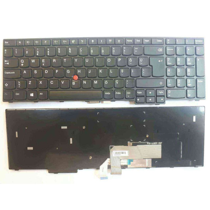 Lenovo ThinkPad E570, E575, E575C 20H5 20H6 20H7 20H8 model SN5357 SN20K9336 fRU : 01AX228 Tuş Takımı, Notebook Klavyesi