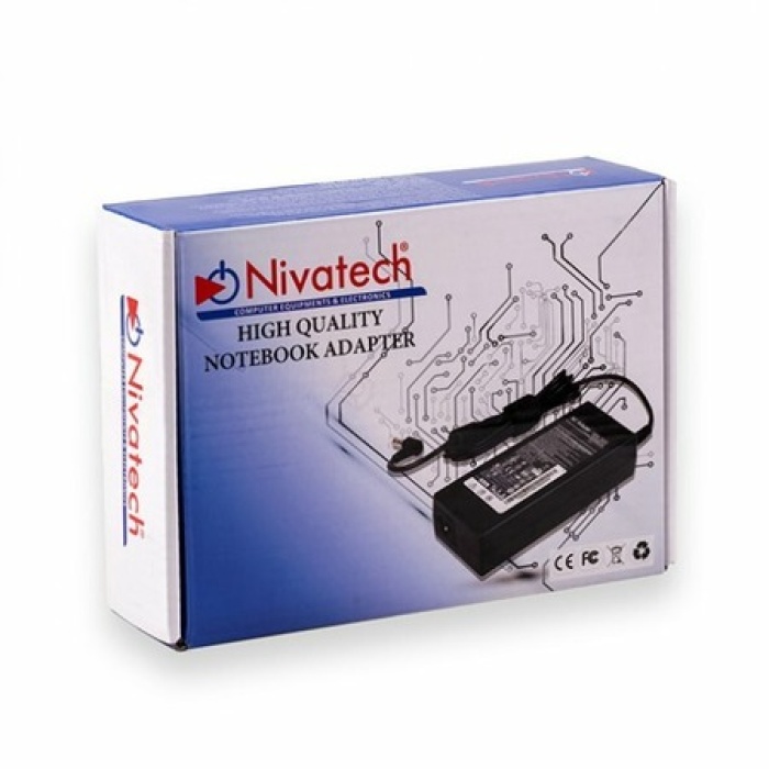 Nivatech BC-902   19.5V 4.62A 90W 7.4*5.0mm DELL  Notebook Adaptör