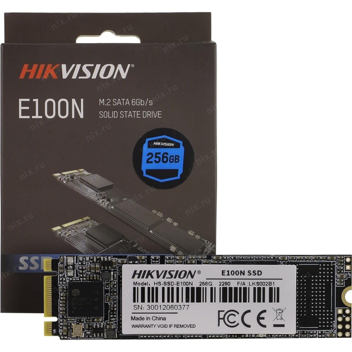 Hikvision E100N 128 GB 500-347MB/s M.2 PCI-E Nvme HS-SSD-E100N/128G