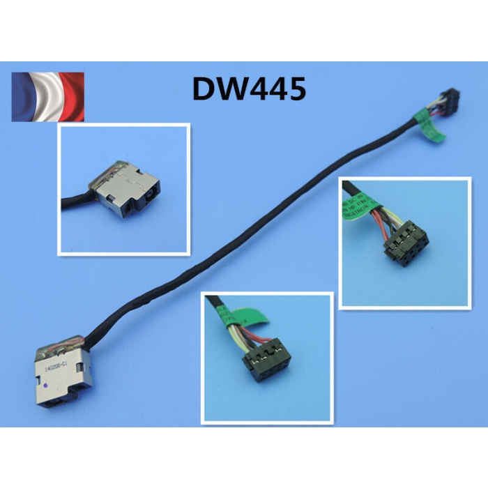 HP Pavilion 14-E 15-E Series  709802-FD1 709802-SD1 709802-YD1 CBL00360-0150 90W 8pin 150mm  DC Jack for Cable