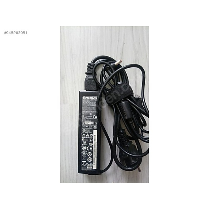 İkinci El Orijinal Lenovo 20V 3.25A 65W 5.5*2.5mm Notebook Adaptör