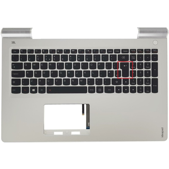 İkinci El Orijinal Lenovo ideapad 700-15ISK Type 80RU Uyumlu Üst Klavye Kasa