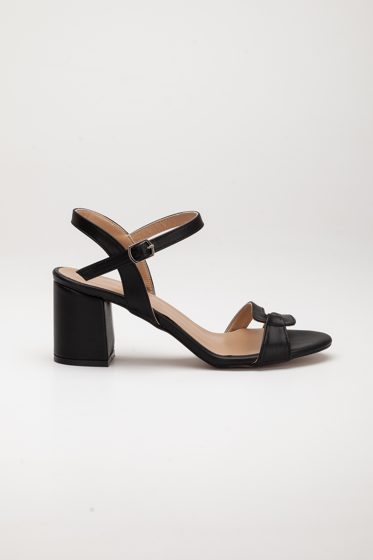 Kadın Siyah Orta Topuklu Ayakkabı