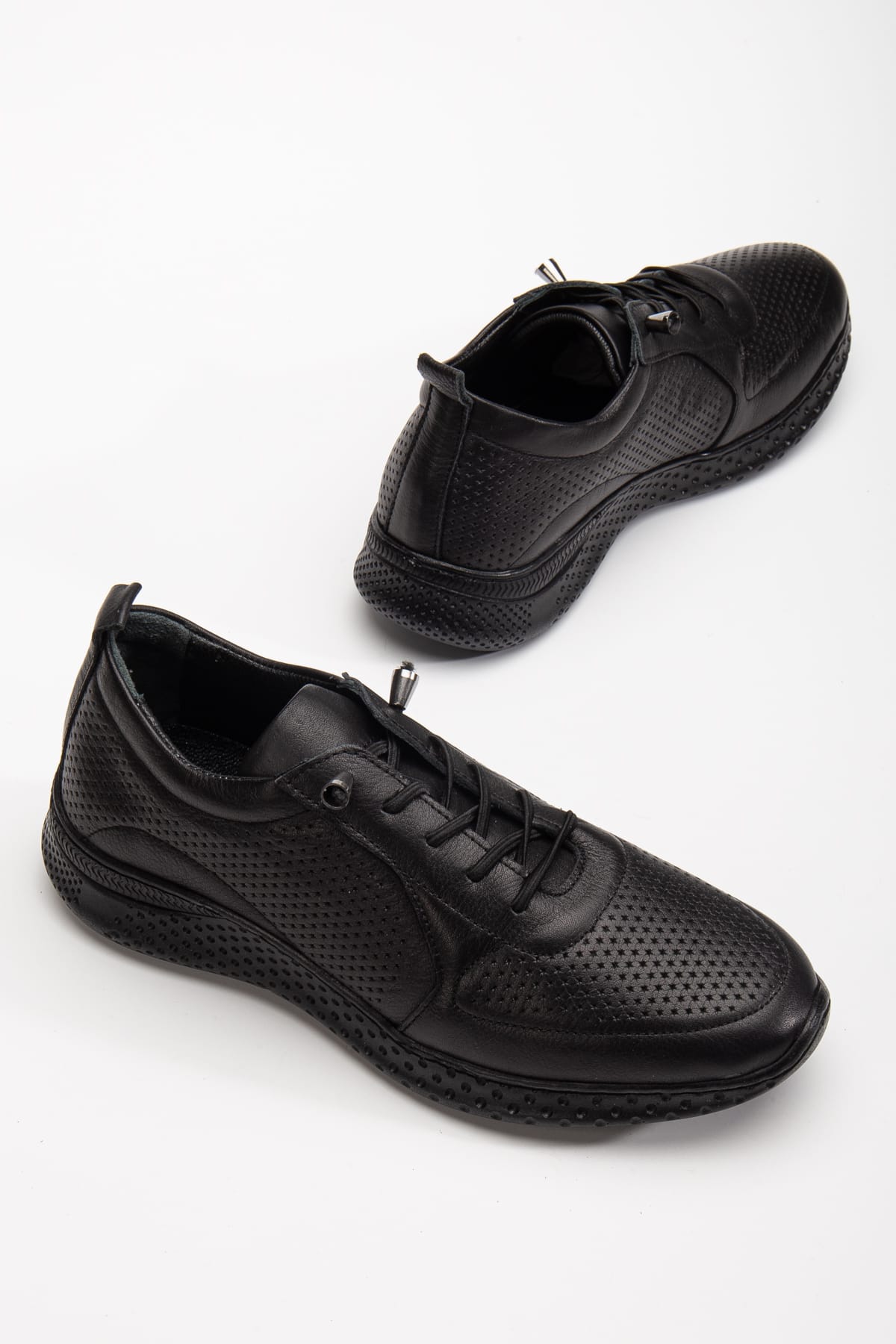 Kadın Sneakers Siyah İçi Dışı Hakiki Deri Spor Ayakkabı