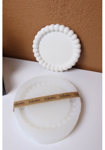 Taş Tozu Kalıbı – Bubble Dekoratif Tabak – Silikon Kalıp