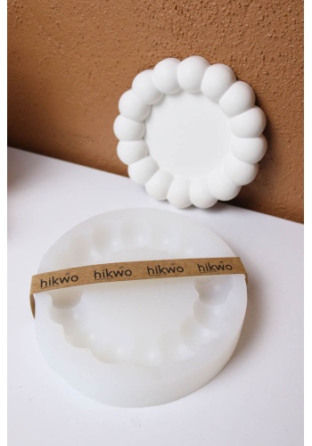 Taş Tozu Kalıbı – Bubble Dekoratif Tabak – Silikon Kalıp