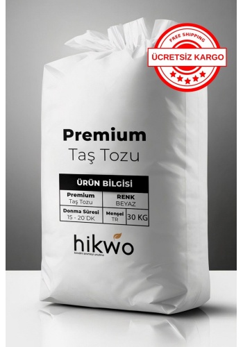 Premium Taş Tozu - Hobi Harcı - Taş Tozu Beyaz