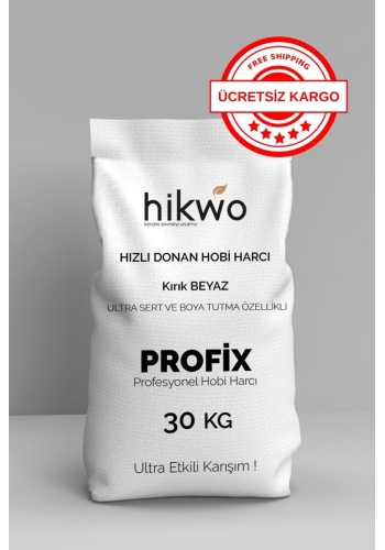 HW Profix Ultra Güçlendirilmiş Mumluk Döküm Harcı, Hobi Harcı, Hobi Alçısı, Taş Tozu