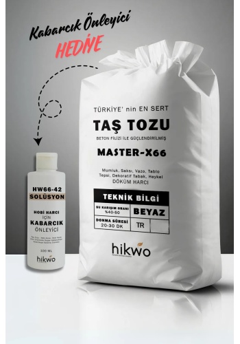 Master-X66 Yeni Nesil Ultra Güçlü Taş Tozu - Hobi Harcı