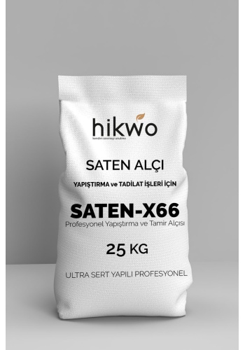 SANTENX-66 - Saten Alçı - Tamir Alçısı 25 KG