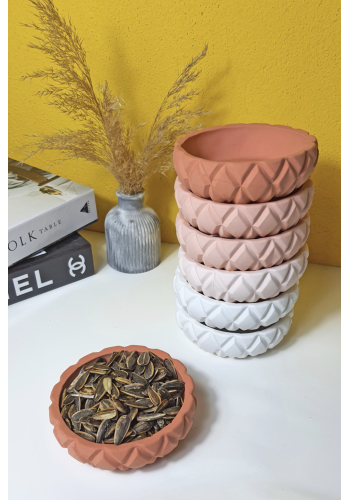 Çerezlik ve Dekoratif Tabak Silikon Kalıbı