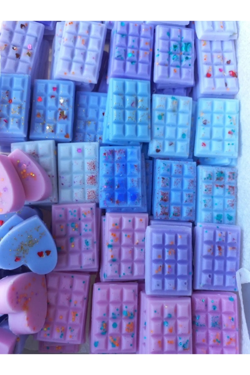 Lavanta Kokulu Doğal Soya Wax Buhurdanlık Tableti 10 Lu Paket