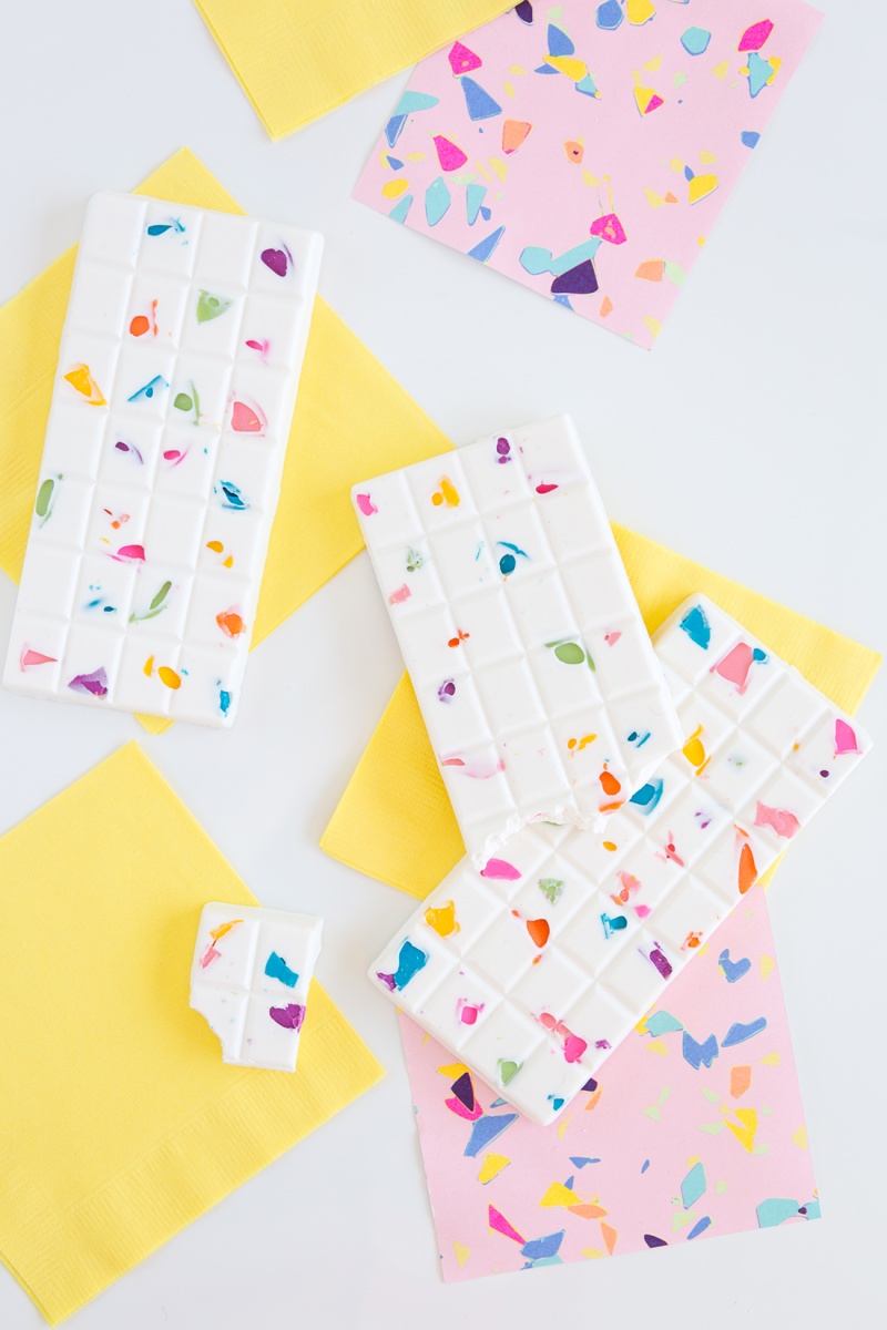 Terrazo Doğal Soya Wax Buhurdanlık Tableti - Çikolata