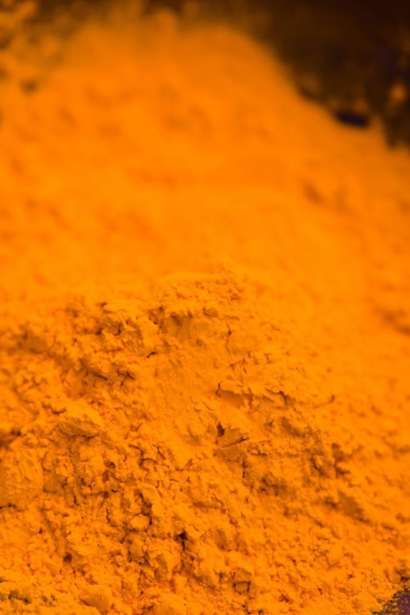 HW - Toz Boya - Taş Tozu Boyası - Hobi Harcı Boyası - Mum Boyası - Turuncu