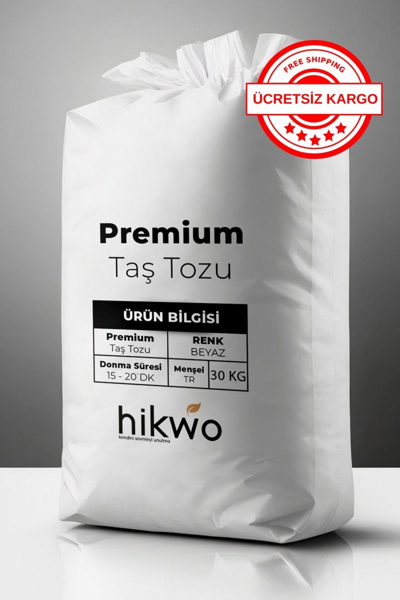 Premium Taş Tozu - Hobi Harcı - Taş Tozu Beyaz