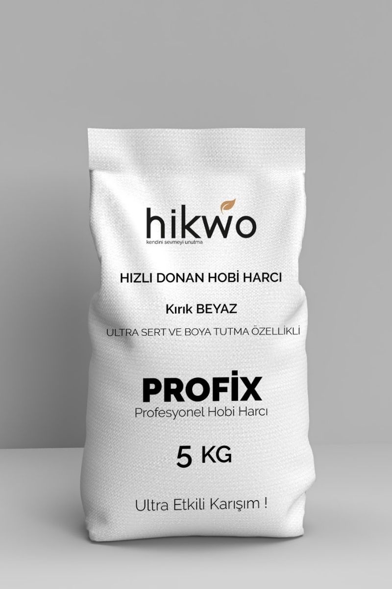 HW Profix Ultra Güçlendirilmiş Mumluk Döküm Harcı, Hobi Harcı, Hobi Alçısı, Taş Tozu 5
