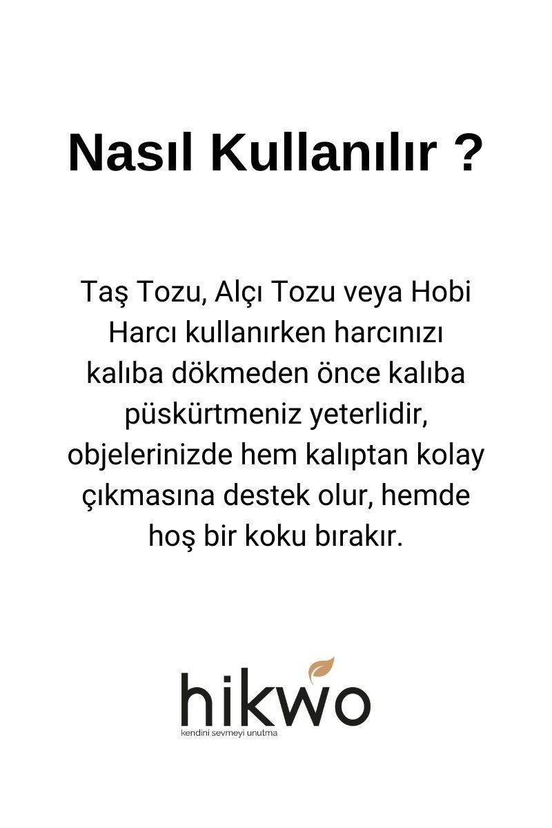 Taş Tozu Kalıp Ayırıcı ve Koku Verici Sprey 100 ML