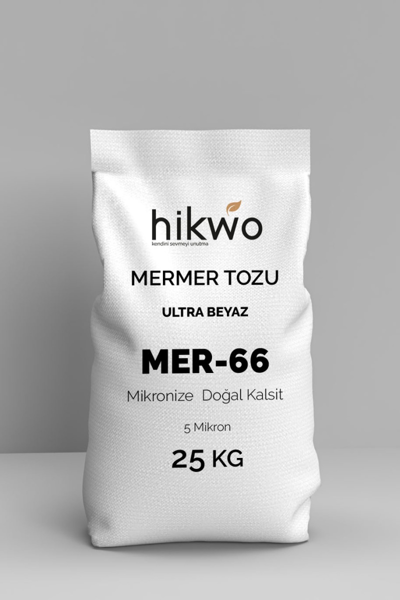 5 Mikron Kalsit - Mermer Tozu