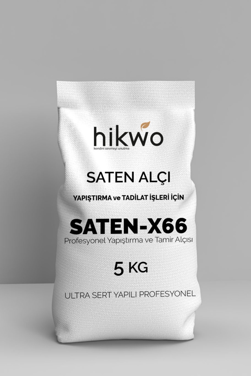 SANTENX-66 - Saten Alçı - Tamir Alçısı 5 KG