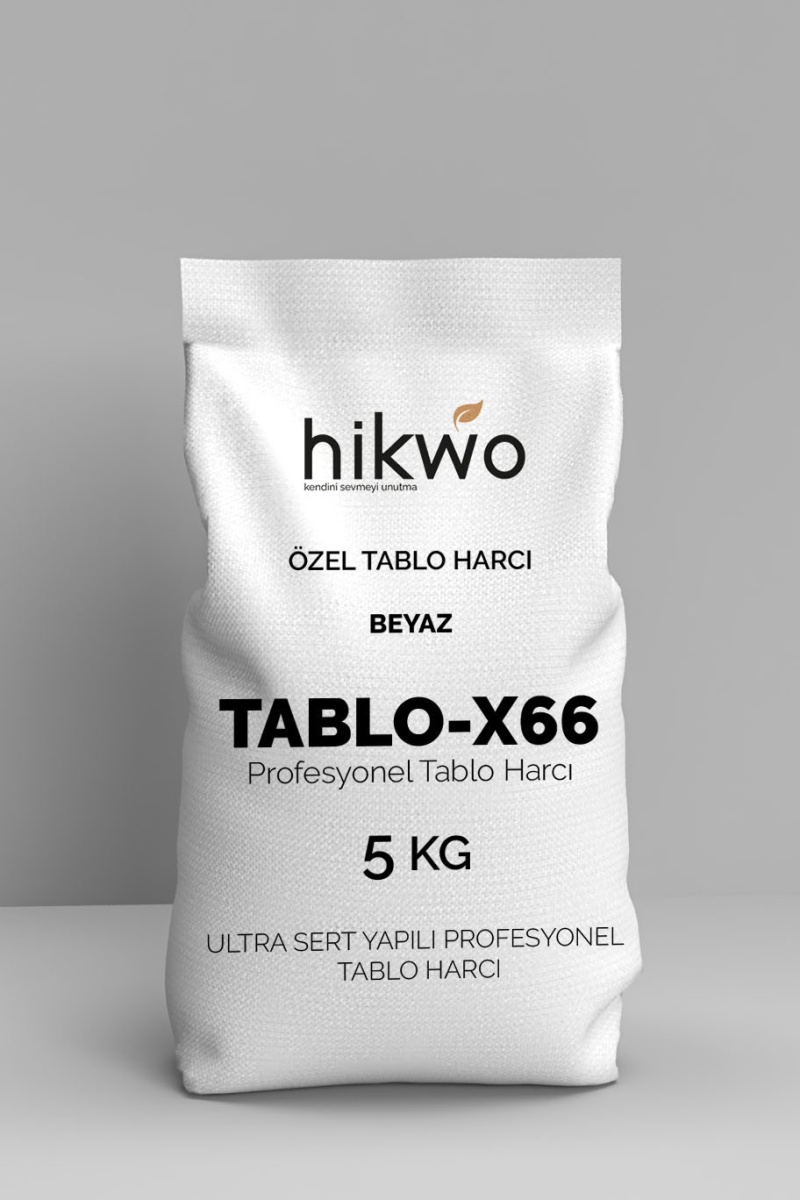 TABLO-X66 - Tablo Alçısı - Dekoratif Dokulu Tablo Alçısı 5 KG