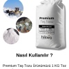 Premium Taş Tozu - Hobi Harcı - Taş Tozu 10 KG Beyaz