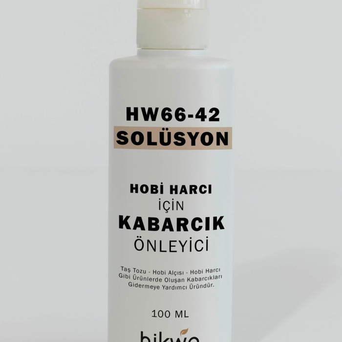 HW66-42 Hava Kabarcığı Önleyici Solüsyon - Taş Tozu - Hobi Harcı - Hobi Alçısı