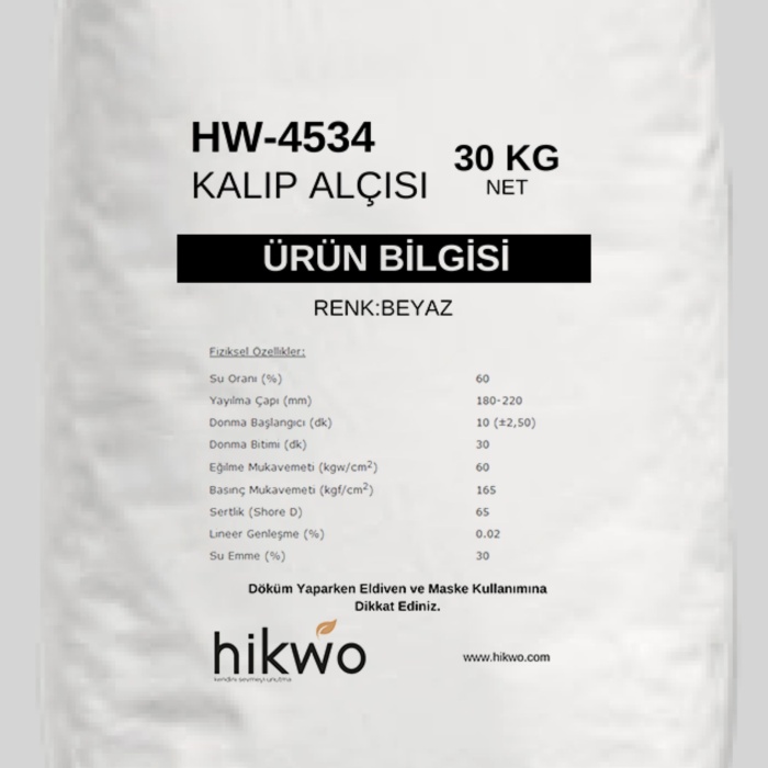 Kalıp Alçısı - Seramik Kalıp Allçısı - 30 KG