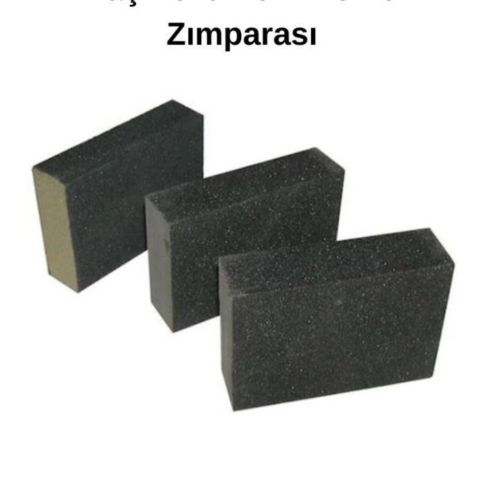 Taş Tozu Temizleme Zımparası 3 Adet