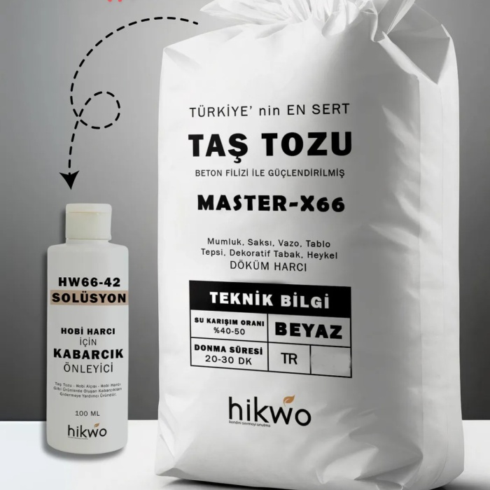 Master-X66 Yeni Nesil Ultra Güçlü Taş Tozu - Hobi Harcı