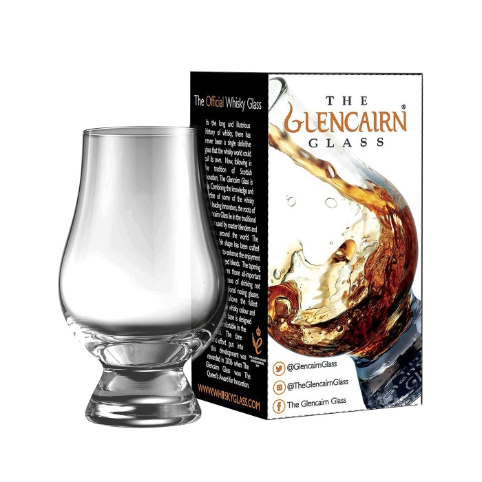 Glencairn Whisky Glass Nosing Tasting Whiskey 1 2 4 6 8 Made in Scotland
