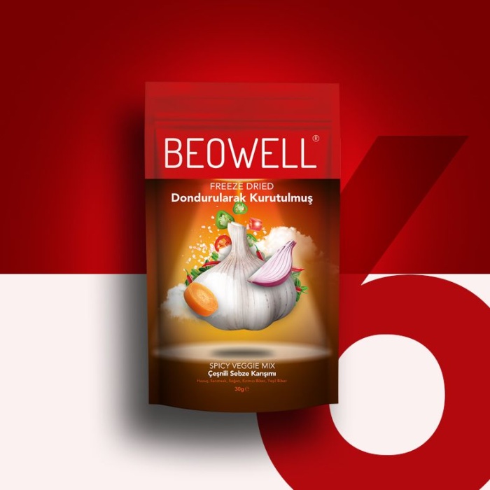 SPICY VEGGIE MIX 6LI SET  | Havuç, Sarımsak, Soğan, Kırmızı Biber, Yeşil Biber, Kekik, Tuz | Çeşnili Sebze Karışımı | 6 Al 5 Öde Paketi |