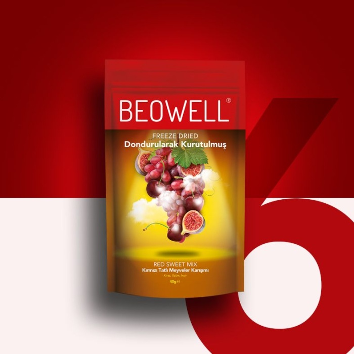 RED SWEET MIX 6LI SET | Kiraz, Üzüm, İncir | Kırmızı Tatlı Meyveler Karışımı | 6 Al 5 Öde Paketi |