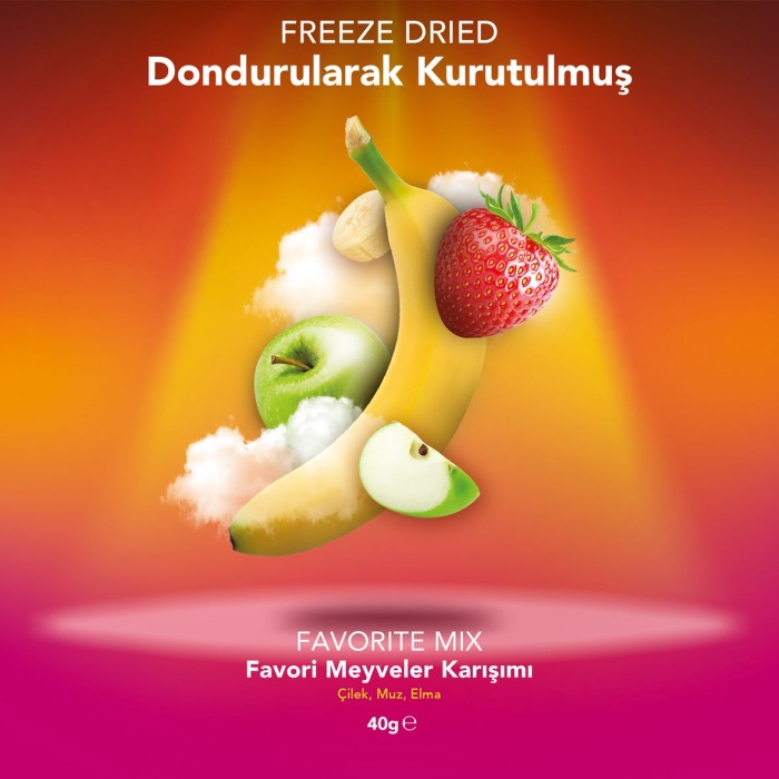 FAVORITE MIX | Çilek, Muz, Elma Karışımı |
