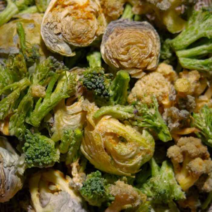 BRASSICA MIX | Brüksel Lahanası, Karnabahar, Brokoli, Kırmızı Toz Biber, Sarımsak, Kekik ve Kaya Tuzu Karışımı |