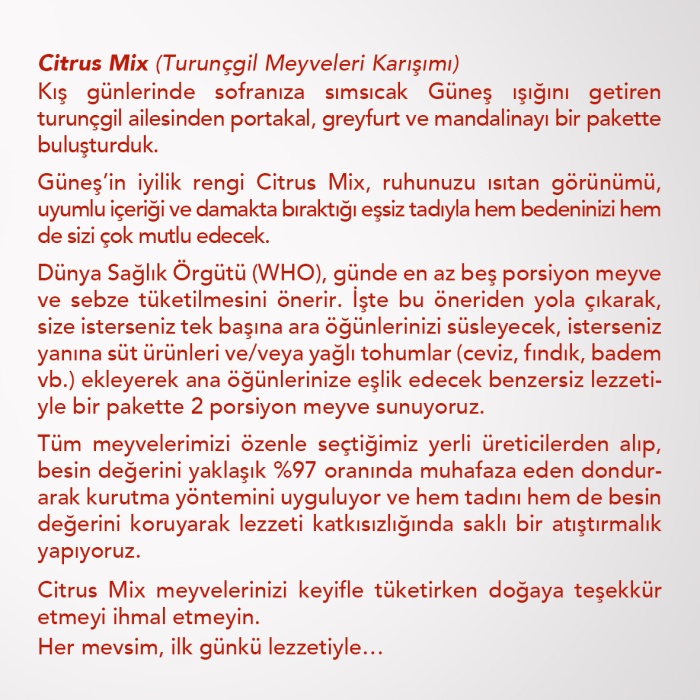 CITRUS MIX 6LI SET | Portakal, Mandalina, Greyfurt | Turunçgil Meyveleri Karışımı | 6 Al 5 Öde Paketi |
