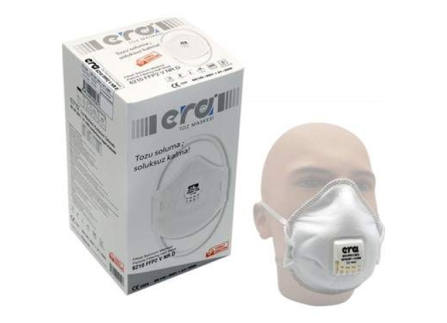 ERA 6210 FFP2 NR D VENTİLLİ MASKE (15 ADET)