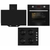Ferre Black Prado Siyah Cam Dijital Set ( D016+2140+10002)