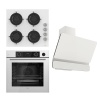 Ferre STEAMART&FRYART Serisi Buharlı Pişirme Beyaz Set CS206XE64CBD081