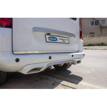 Citroen Berlingo Krom Bagaj Alt Çıta 2008-2018 Arası